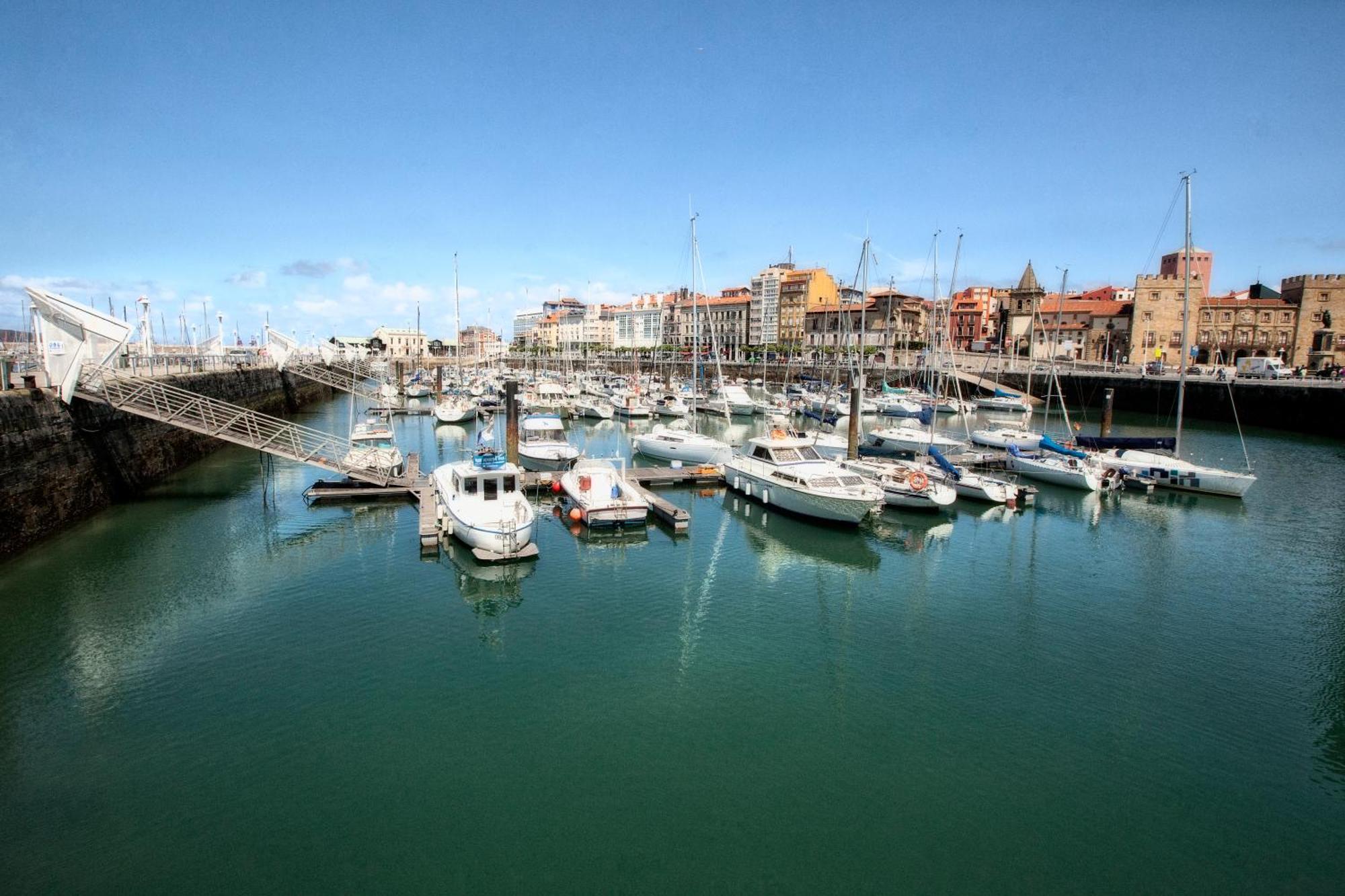 Hotel Don Manuel Gijon Bagian luar foto