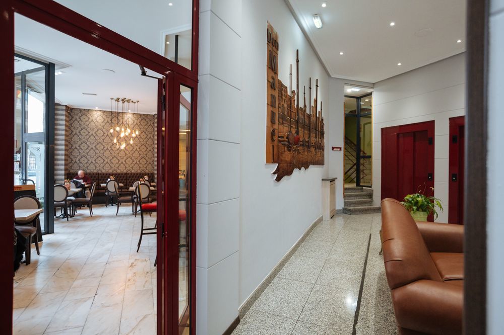 Hotel Don Manuel Gijon Bagian luar foto