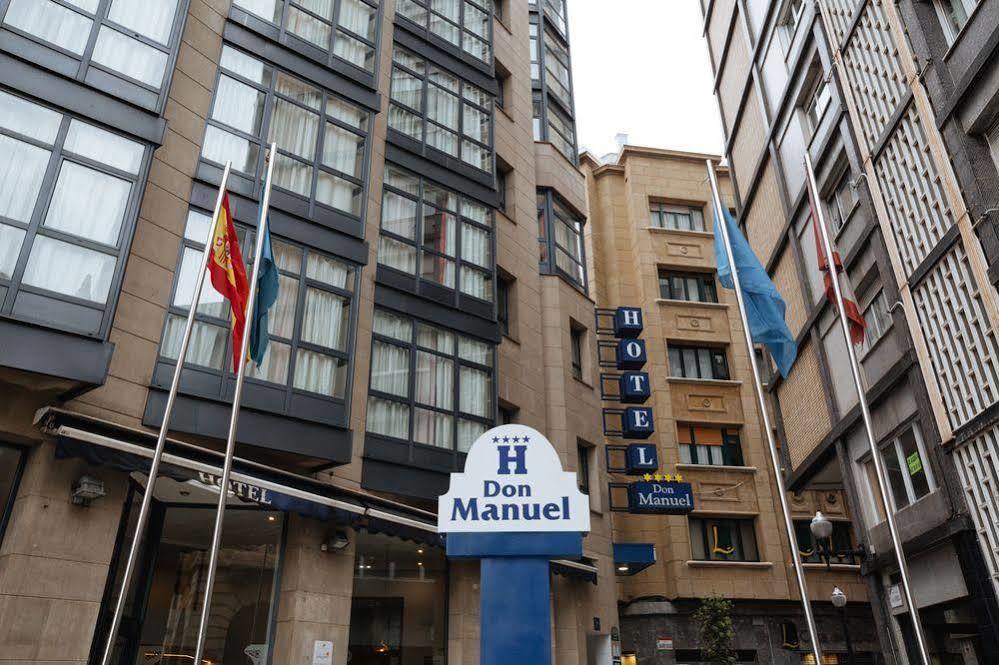 Hotel Don Manuel Gijon Bagian luar foto